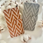 スマホショルダー対応♡手帳型　autumn leaves iPhoneケース