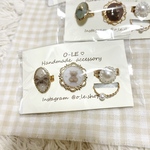 《SALE》くまリボンリングセット