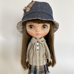 ♡ 20%offセール♡blythe outfit 鳥さん刺繍のお洋服セット