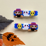 ハロウィンで付けたい魔女のヘアクリップ