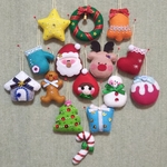 クリスマスオーナメント15個②＊フェルト