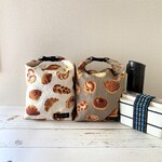 〔受注生産〕洗える！ロングランチバッグ 保温 保冷 （ベーカリー）