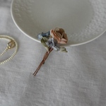 布花　バラのpetitコサージュ