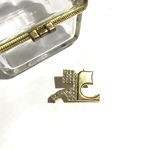 VINTAGE EARRING クレージュ　ヴィンテージ　ブローチアンティーク  クラシカル　花　フラワー　ミニピアスナチュラル　カジュアル　ビーズ　ビジュー　結婚式　