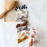 Schoolgirl bow 【CHECK and POLKA DOT】