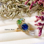 bijou cat💎きみのたからもの💍🐈✨リング フリーサイズ 送料無料 じゃれ猫 レジン 指輪