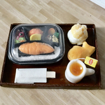 ミニチュア コンビニのシャケ弁のセット