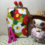 ①【完成品：送料無料】大人可愛いがま口タバコケース   通常1800円【300円OFF】