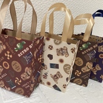 レトロベア②   ミニ紙袋　紙袋