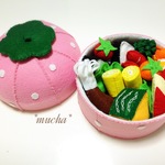 ♡いちごのおべんとうセット♡ピンク♡