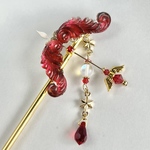 【紅】弓矢の簪