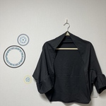 Kさま、ご案内のお品もの。マーガレット　コットンニット　チャコールグレー
