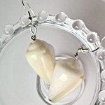 【イタリア製　巻き貝の　ピアス】