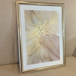 ニュアンスアート.+* アルコールインクアート　インクアート　アルコールインク　壁掛けアート　A4 ナチュラル　アート　ニュアンス　ニュアンスカラー