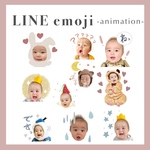 LINE絵文字 animation