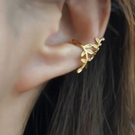 Lovely Nibubu Ear cuff〜可憐な新芽 イヤーカフ SV925 and GOLD