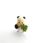 オカメインコのあみぐるみパンダさんver.