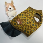 コーギー用ワンピ**ノルディックフラワー