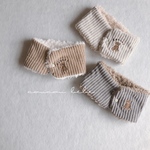˗ˏˋ 名入無料 ˎˊ˗  くまさん刺繍のふわふわマフラー