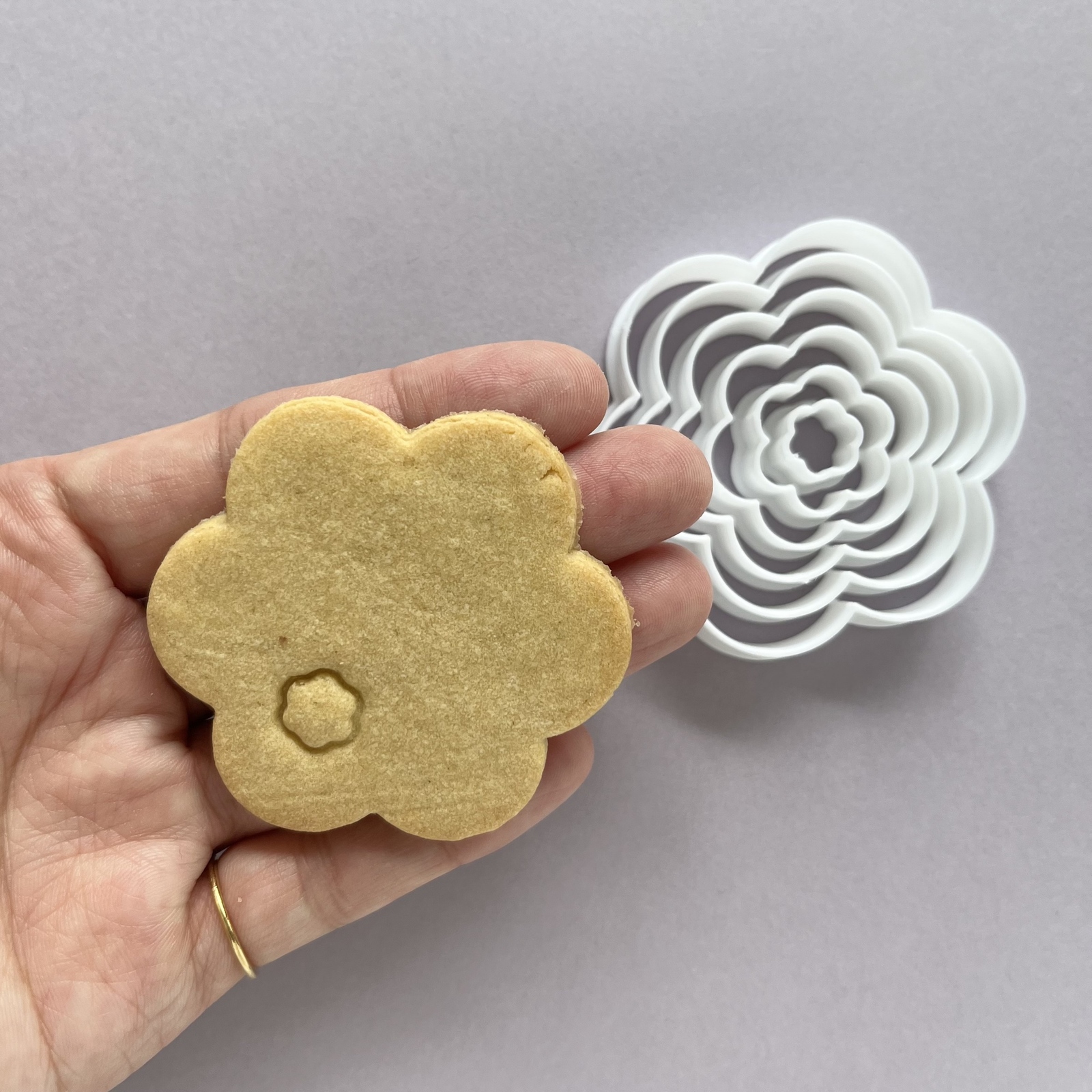 モノグラム柄 クッキー型 5点セット モノグラム柄 クッキー型 5点セット マーメイド5点セット | zakkar