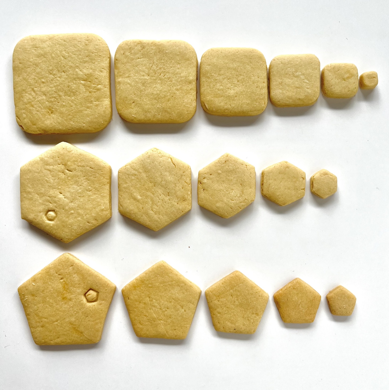 六角形 6連セット 【クッキー型】 - NICA CRAFT | minne byGMO