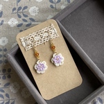 お花のピアス🌸