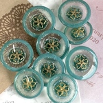 【15mm 2個set】 飾り ボタン ◆820◆ レトロ アンティーク ヴィンテージ レトロボタン