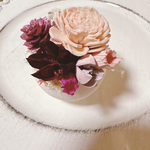  ベルカップフラワー　アロマオイル  プレゼント　インテリア　アレンジメントフラワー