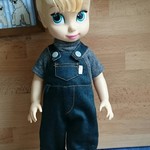 アニメータードール　サイズ　オーバーオール