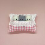 シルバニア みつごちゃん用 ふかふかお布団 