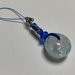 とんぼ玉のストラップ201