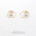 ≪hedgehog≫silhouette ピアス（片耳）