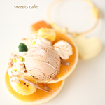 キャラメルパンケーキのバッグチャーム