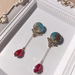 紅き宝石   ピアス/イヤリング