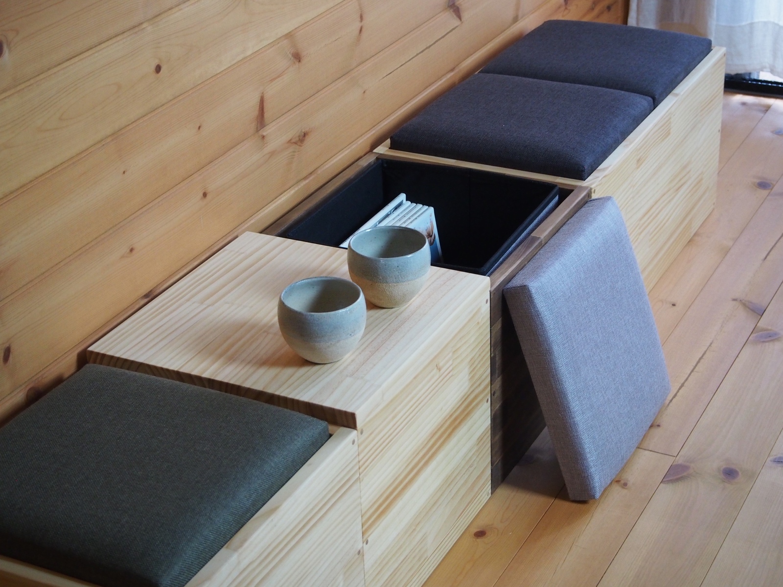 Minkaさん専用スツール O ⭐︎送料込み⭐︎ スツール（木製・天然木・丸椅子・背もたれ無し・スタッキング