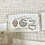《SALE》ホワイトカラー×アリッサム ドライフラワーリングセット