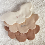 waffle bib⋆⸜ ⚘ ⸝⋆くすみカラーのオーダーメイド 名前入りスタイ 新色登場♡