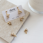 つぶつぶパールpierce・earring