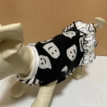 まだ間に合う！🎃S・Lのみ　おばけ柄ワンピース　完成品をすぐに発送！　サイズ限定品