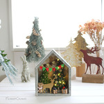 クリスマスイルミネーションBOX　ツリーのある風景