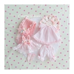10/9 21時販売 うさぎエプロン Girly Pink Set