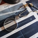 blau/002（再販1）　「秘密採集の為のレンズ/silver」