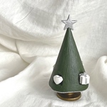 クリスマスツリーオブジェ・・Albero di Natale  クリスマスツリー　シルバー・・《送料無料》