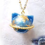 ニャーン星 cat planet  ネックレス