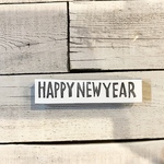 消しゴムはんこ　HAPPYNEWYEAR