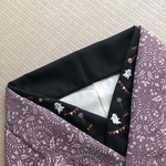 刺繍半衿　ハロウィン