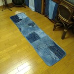デニムリメイクキッチンマット