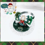 🎄 ✦𝕄𝕖𝕣𝕣𝕪 ℂ𝕙𝕣𝕚𝕤𝕥𝕞𝕒𝕤✦🎄大人クリスマスグリーン×ボリュームリボン❤︎リースチャーム《限定ケープスタイ首輪》