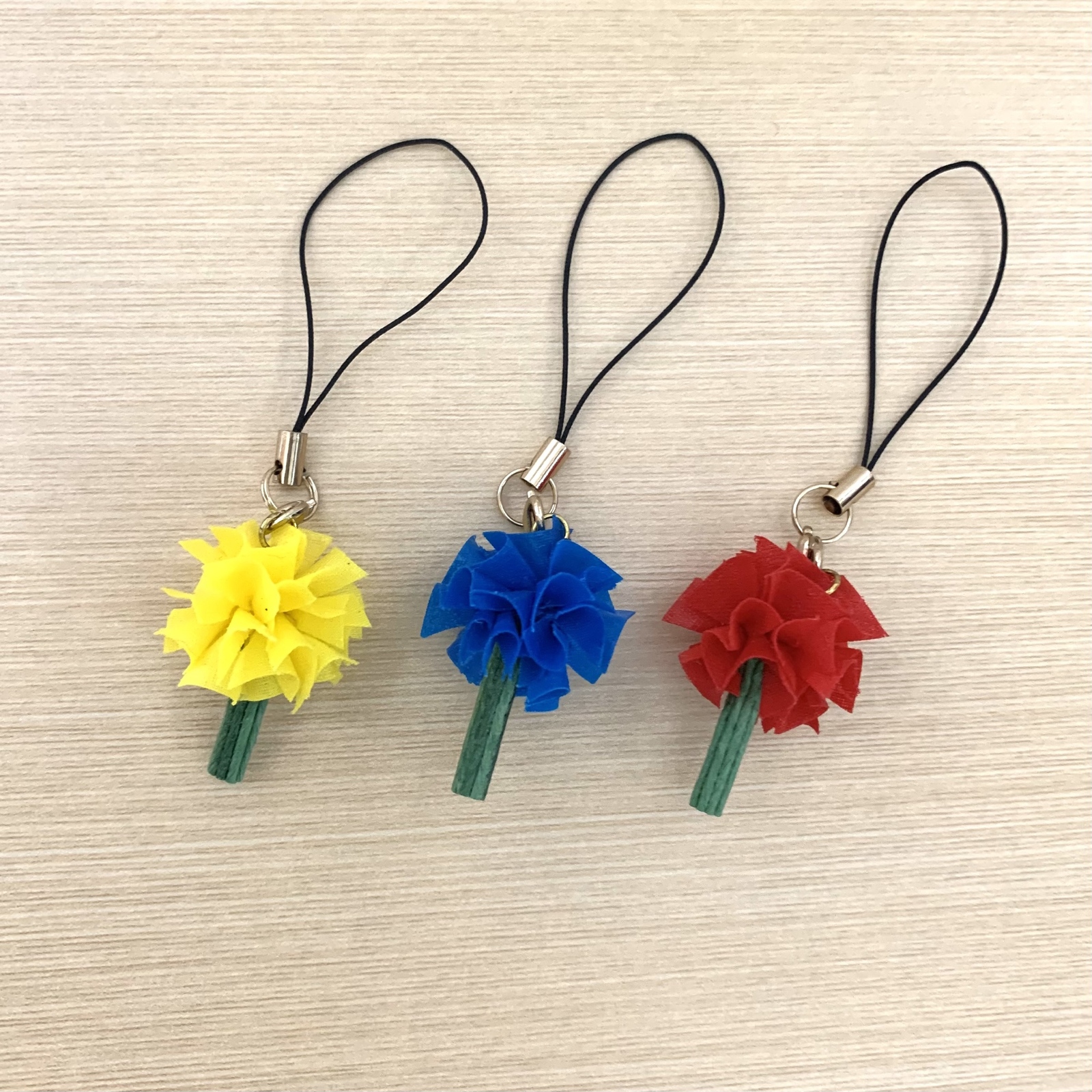 受注制作】播州秋祭り！ミニミニしで棒ストラップ - AMI-AMIKO'S