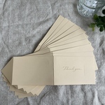 kori09様　ご結婚おめでとうございます♡thank youメッセージカード60枚